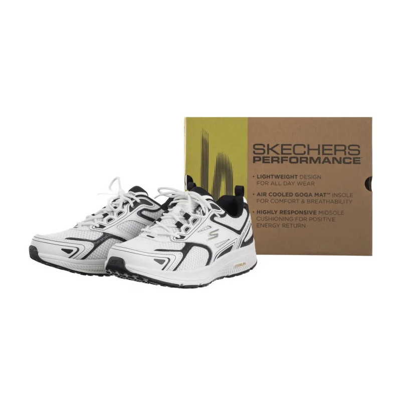Skechers Go Run Consistent White Black 220034/WBK (SK227-a) spordijalatsid