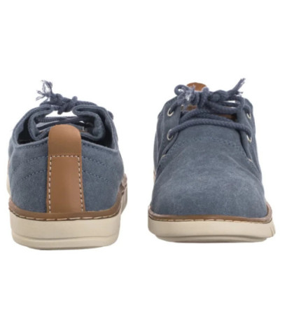 Timberland Hookset Low Lace Sneaker Dark Blue Canvas 0A6CNJ EP4  (TI151-a) kingad