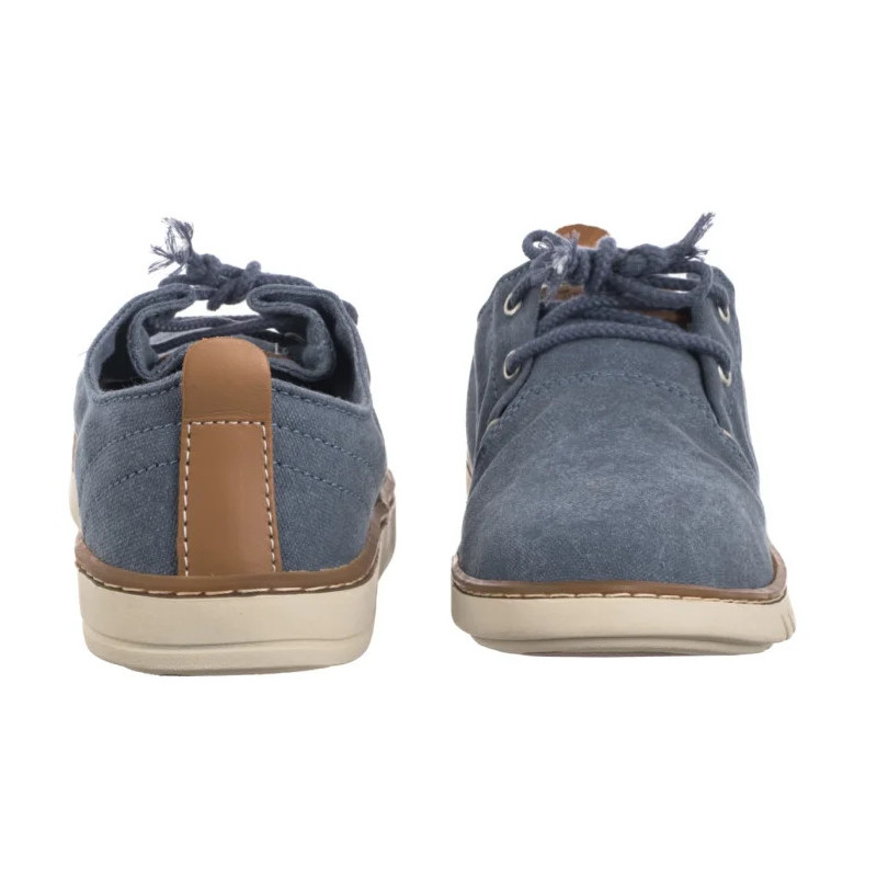 Timberland Hookset Low Lace Sneaker Dark Blue Canvas 0A6CNJ EP4  (TI151-a) kingad