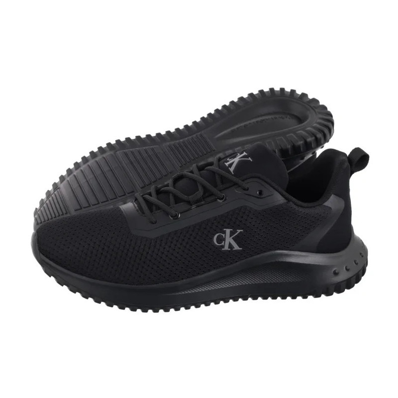 Calvin Klein Eva Runner Mix Mesh Triple Black YM0YM01285 0GJ (CK670-a) spordijalatsid