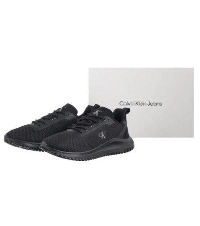 Calvin Klein Eva Runner Mix Mesh Triple Black YM0YM01285 0GJ (CK670-a) spordijalatsid