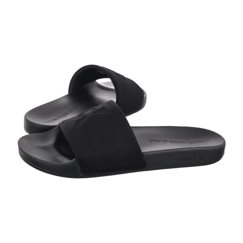 Calvin Klein Slide Hf Mono Cv Triple Black YM0YM01282 0GJ (CK676-a) sussid
