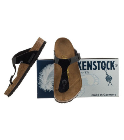 Birkenstock Gizeh Patent Black 043661 (BK5-c) kingad