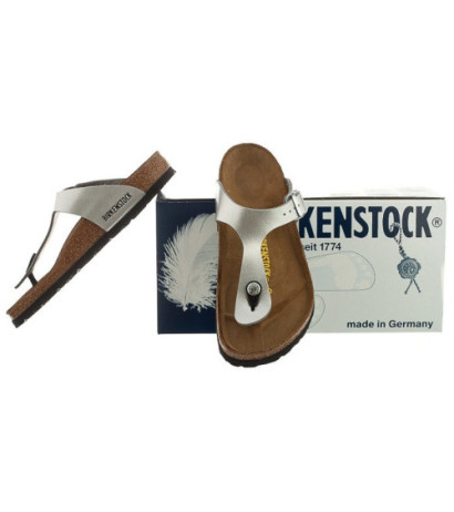 Birkenstock Gizeh Silver 043851 (BK13-d) kingad