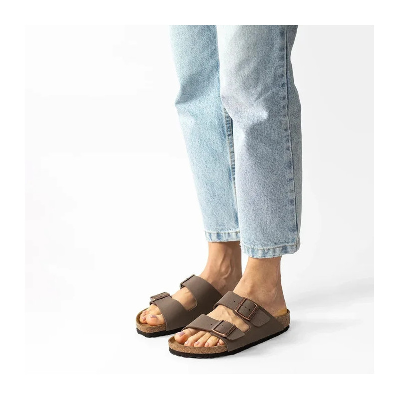 Birkenstock Arizona BF Nubuk Mocca 151183 (BK19-a) Naiste kingad/klappide klapid