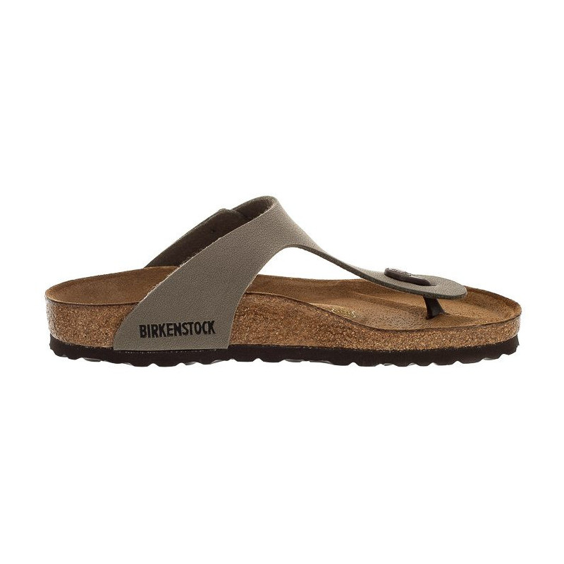 Birkenstock Gizeh BS Nubuk Stone 043391 (BK29-a) kingad