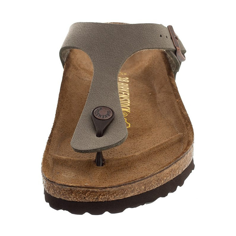 Birkenstock Gizeh BS Nubuk Stone 043391 (BK29-a) kingad