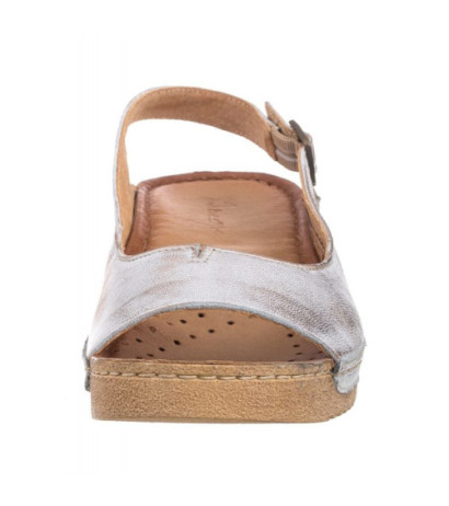 Maciejka Złote/Białe 01974-27/00-5 (MA73-k) sandaalid