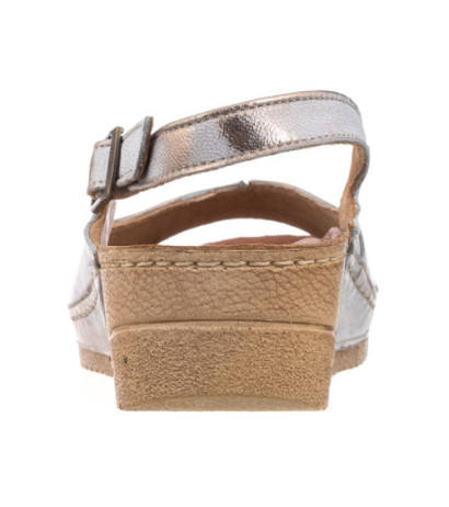 Maciejka Złote/Białe 01974-27/00-5 (MA73-k) sandaalid