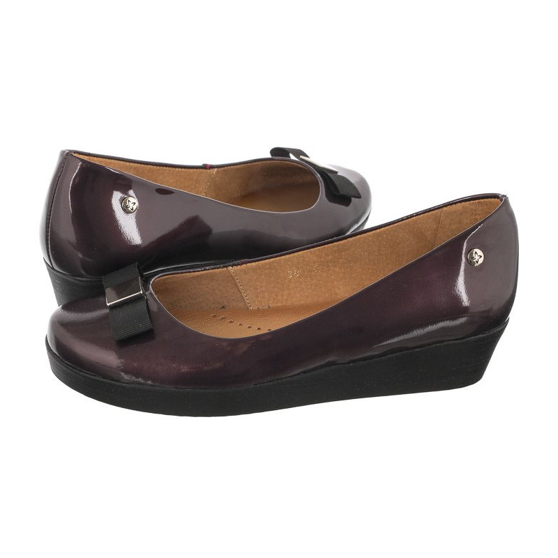 Maciejka Wiśniowe Lakierowane 01942-33/00-5 (MA78-c) baleriinid