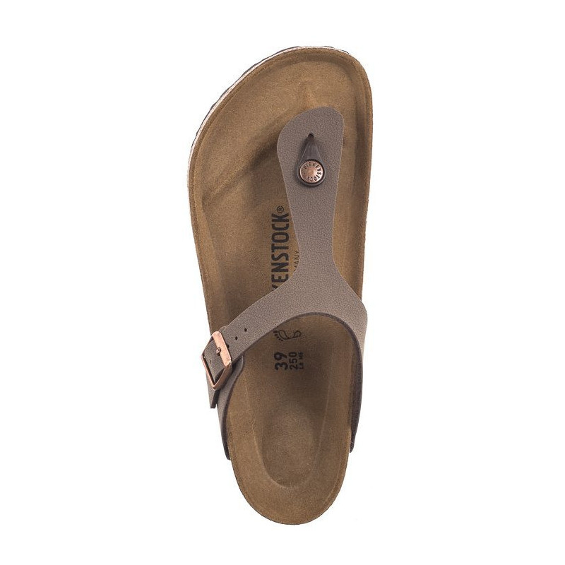Birkenstock Gizeh BS Nubuk Mocca 043751 (BK29-b) kingad