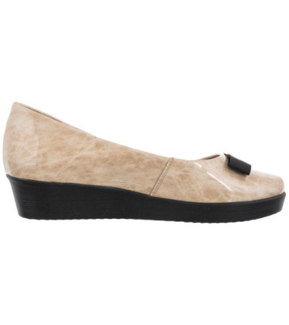 Maciejka Beżowe Lakierowane 01942-04/00-5 (MA78-e) baleriinid