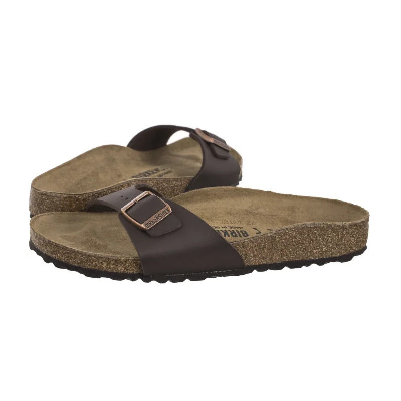 Birkenstock Madrid Dark Brown 0040393 (BK24-e) Naiste kingad/klappide klapid