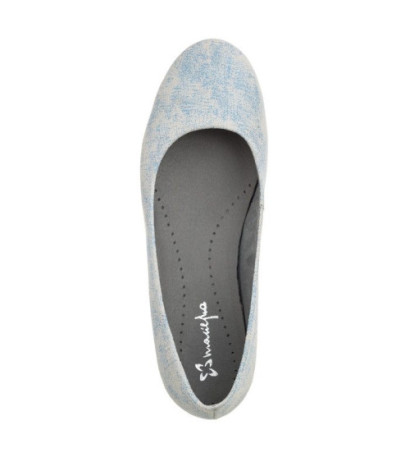 Maciejka Beżowe/Błękitne 00903-14/00-5 (MA193-c) baleriinid