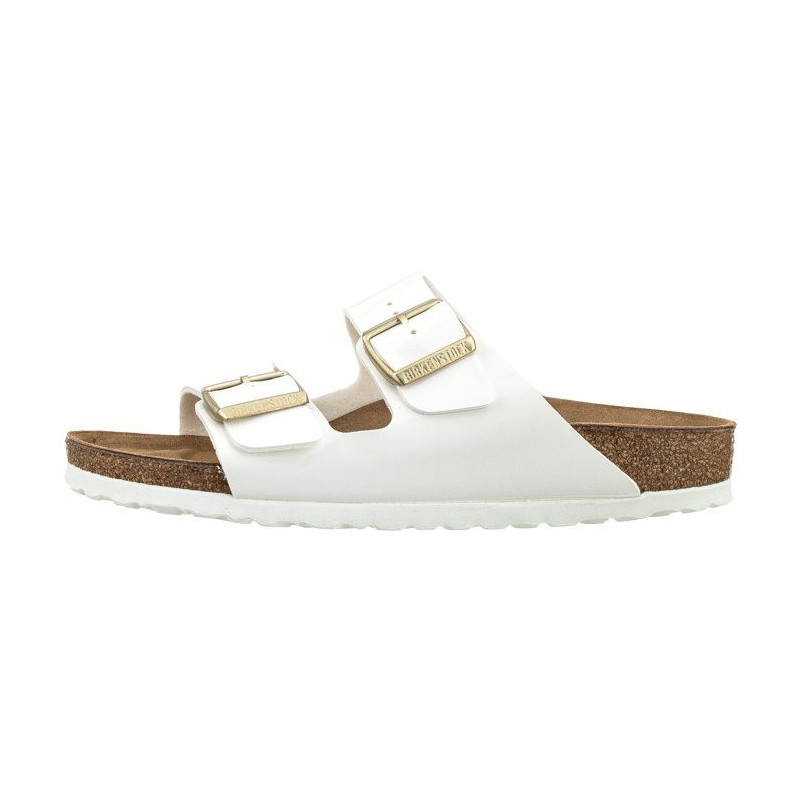 Birkenstock Arizona Patent White 1005294 (BK52-b) Naiste kingad/klappide klapid