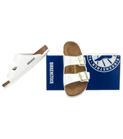 Birkenstock Arizona Patent White 1005294 (BK52-b) Naiste kingad/klappide klapid