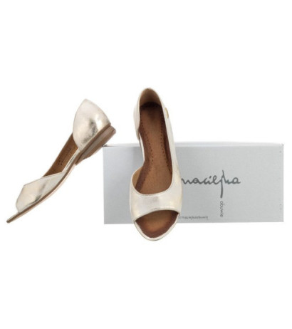 Maciejka Beżowe/Złote 00554-22/00-5 (MA210-b) sandaalid