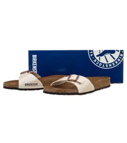 Birkenstock Madrid Graceful Pearl White 0940153 (BK41-d) Naiste kingad/klappide klapid