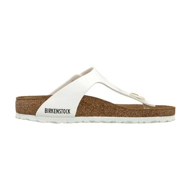 Birkenstock Gizeh BS Patent White 1005299 (BK51-b) kingad