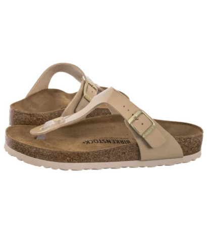 Birkenstock Gizeh Patent Patent Sand 1013075 (BK51-f) kingad