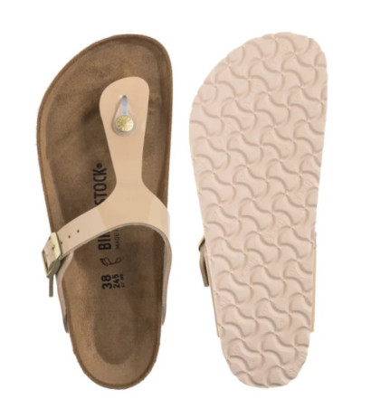 Birkenstock Gizeh Patent Patent Sand 1013075 (BK51-f) kingad