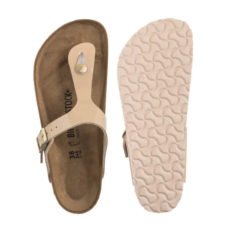 Birkenstock Gizeh Patent Patent Sand 1013075 (BK51-f) kingad