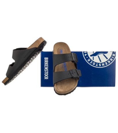 Birkenstock Arizona Soft Footbed Black 0551253 (BK61-a) Naiste kingad/klappide klapid