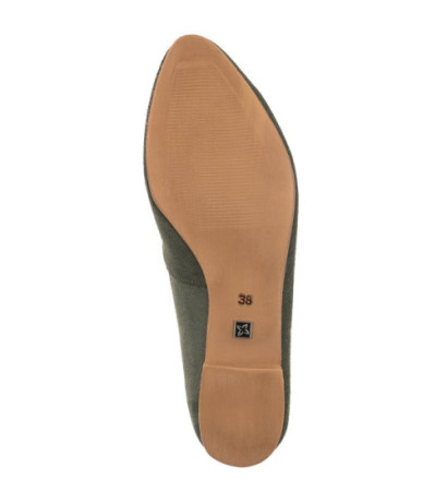 Maciejka Zielone/Oliwkowe 04100-45/00-8 (MA458-f) baleriinid