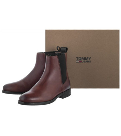 Tommy Hilfiger  Pin Logo Chelsea Boot EN0EN00606 GVI Winter Cognac (TH75-a) kingad