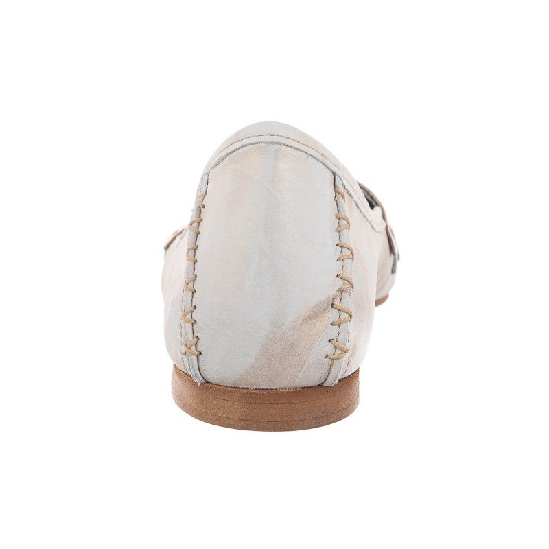 Maciejka Beżowe/Złote 01358-22/00-0 (MA563-k) baleriinid