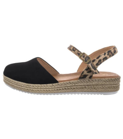 Maciejka Czarne w Panterkę 03065-20/00-5 (MA472-g) sandaalid