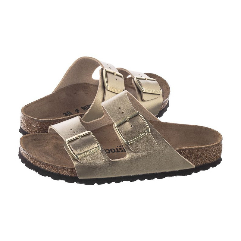 Birkenstock Arizona BF Gold 1016111 (BK115-a) Naiste kingad/klappide klapid