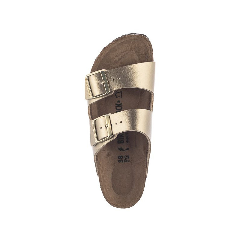 Birkenstock Arizona BF Gold 1016111 (BK115-a) Naiste kingad/klappide klapid