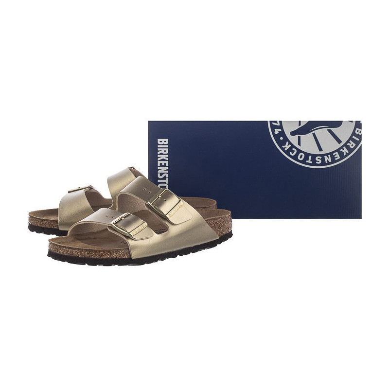 Birkenstock Arizona BF Gold 1016111 (BK115-a) Naiste kingad/klappide klapid