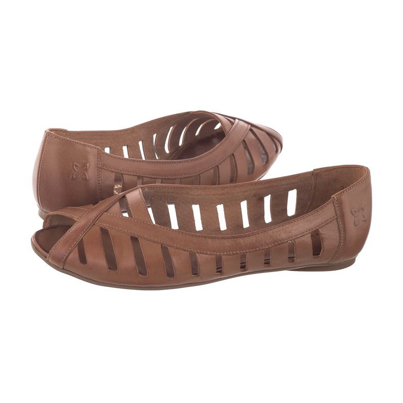 Maciejka Brązowe/Rude 04506-29/00-5 (MA575-a) baleriinid