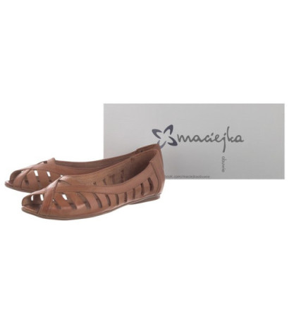 Maciejka Brązowe/Rude 04506-29/00-5 (MA575-a) baleriinid