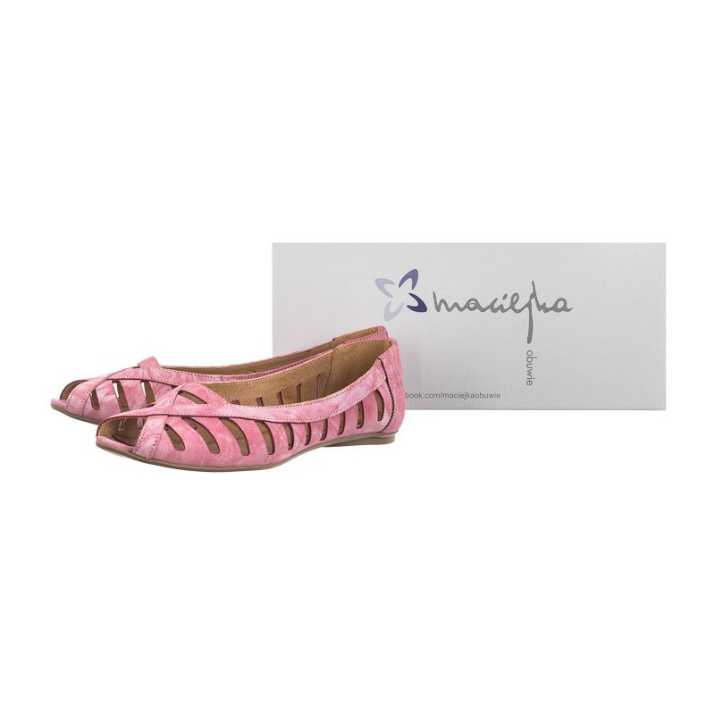 Maciejka Różowe 04506-08/00-5 (MA575-e) baleriinid