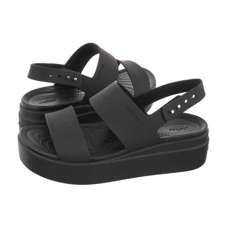 Crocs Brooklyn Low Wedge W Black 206453-060 (CR199-d) kingad