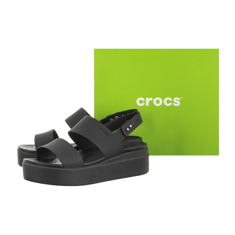 Crocs Brooklyn Low Wedge W Black 206453-060 (CR199-d) kingad