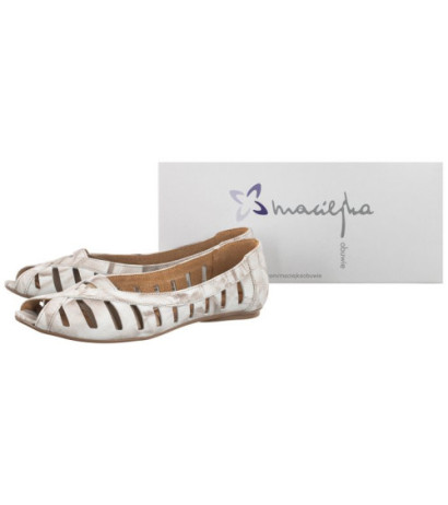 Maciejka Beżowe/Szare 04506-04/00-5 (MA575-f) baleriinid