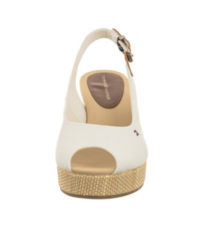 Tommy Hilfiger Iconic Elba Sling Back Wedge FW0FW04788 YBL Ecru (TH122-f) kingad