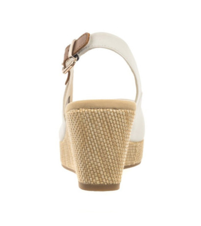 Tommy Hilfiger Iconic Elba Sling Back Wedge FW0FW04788 YBL Ecru (TH122-f) kingad