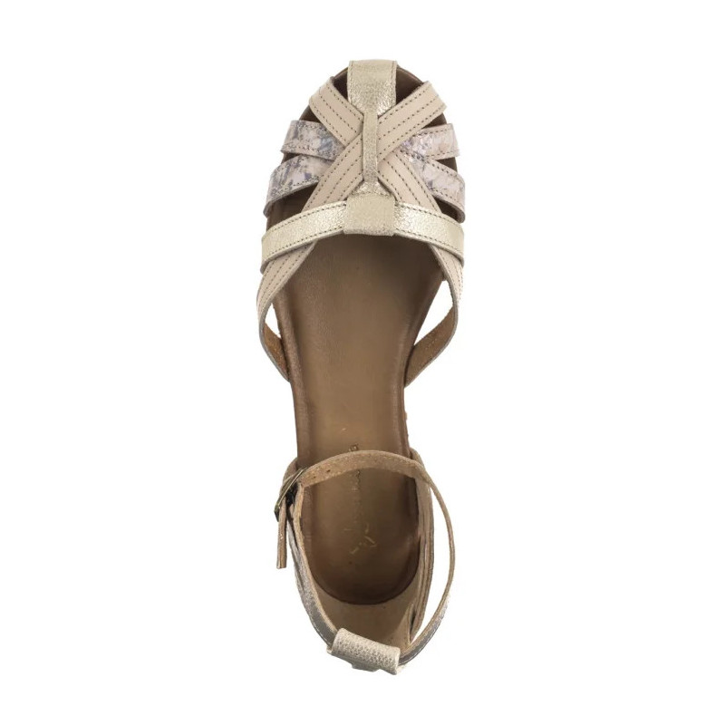 Maciejka Beżowe Kwiatki 01924-47/00-0 (MA600-i) sandaalid