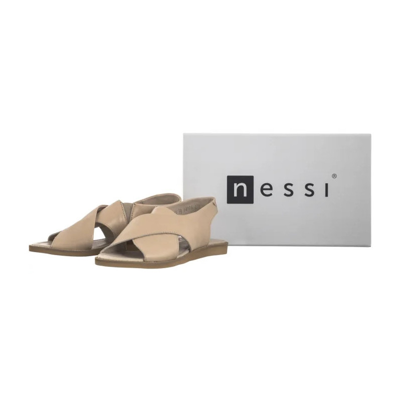 Nessi Beżowe 19560 119 (NE186-d) sandaalid