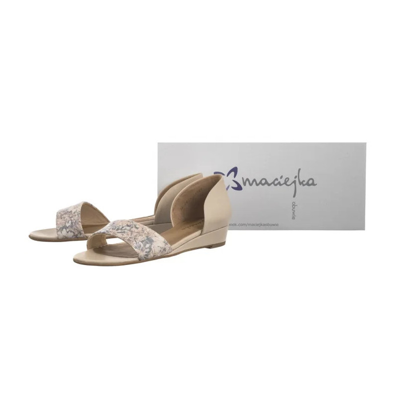 Maciejka Beżowe 01971-69/00-5 (MA597-g) sandaalid