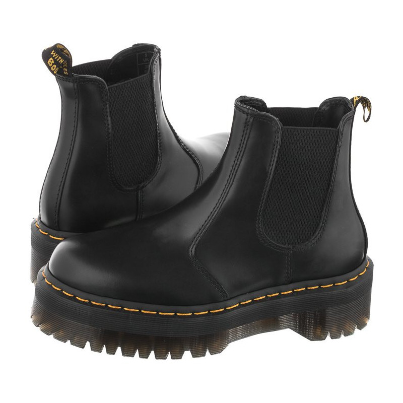 Dr. Martens 2976 Quad Black Polished Smooth 24687001 (DR35-a) kingad