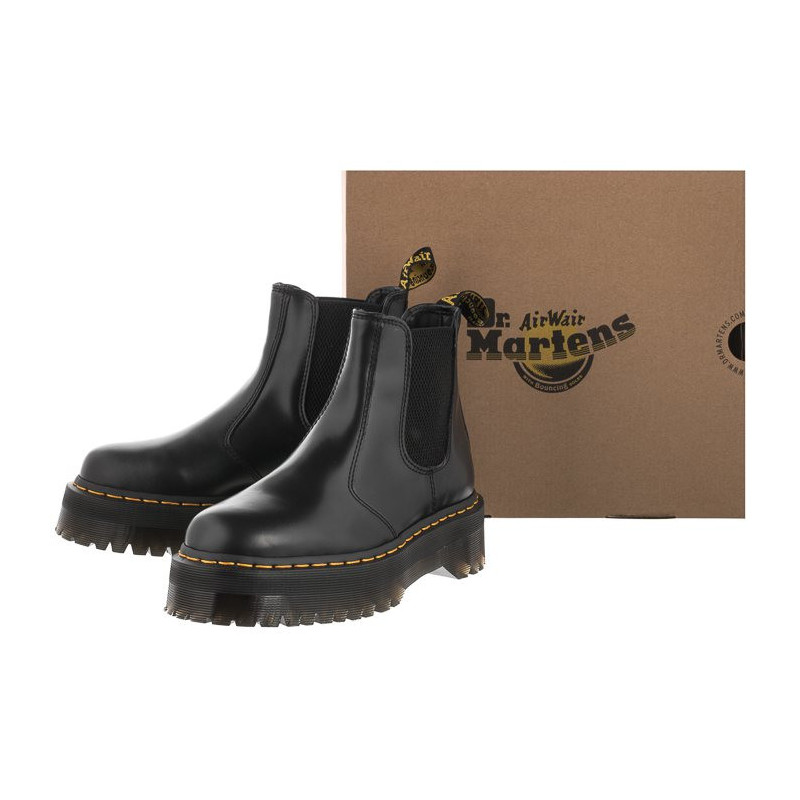 Dr. Martens 2976 Quad Black Polished Smooth 24687001 (DR35-a) kingad