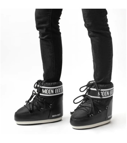 Moon Boot Icon Low Nylon Black 1409340 N001 (MB46-a) kingad