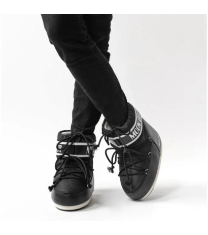 Moon Boot Icon Low Nylon Black 1409340 N001 (MB46-a) kingad