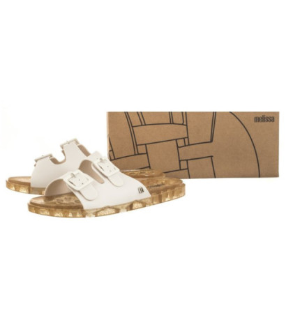 Melissa Wide AD 32950/53843 White/Rice Husk (ML179-b) Naiste kingad/klappide klapid